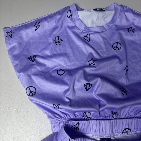 Pixie Lane Short Sleeve Top Skort Outfit Sz 7 Girls - Picture 3 of 3